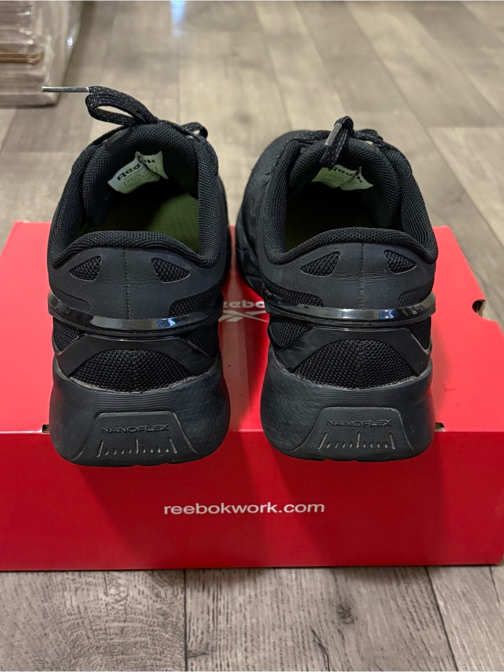 Reebok Black Nanoflex TR Composite Toe Safety Work Shoes - Picture 5 of 6